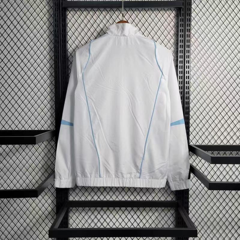 Argentina White Windbreaker 