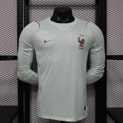2026 World Cup France Away Long Sleeve Jersey
