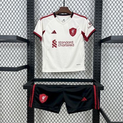 2025-26 Liverpool Away Kids Jersey