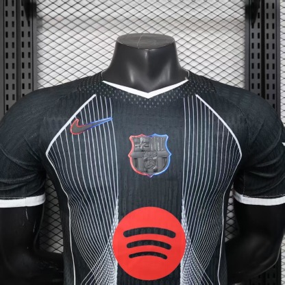 2025-26 Barcelona Black Edition Jersey