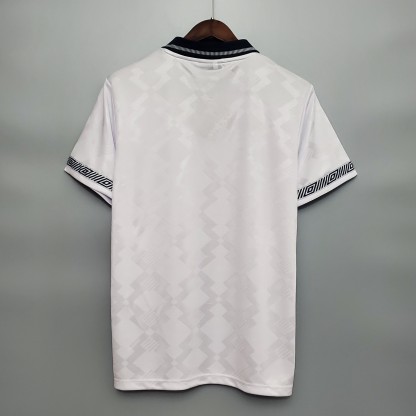 90/91 England Home Retro Jersey