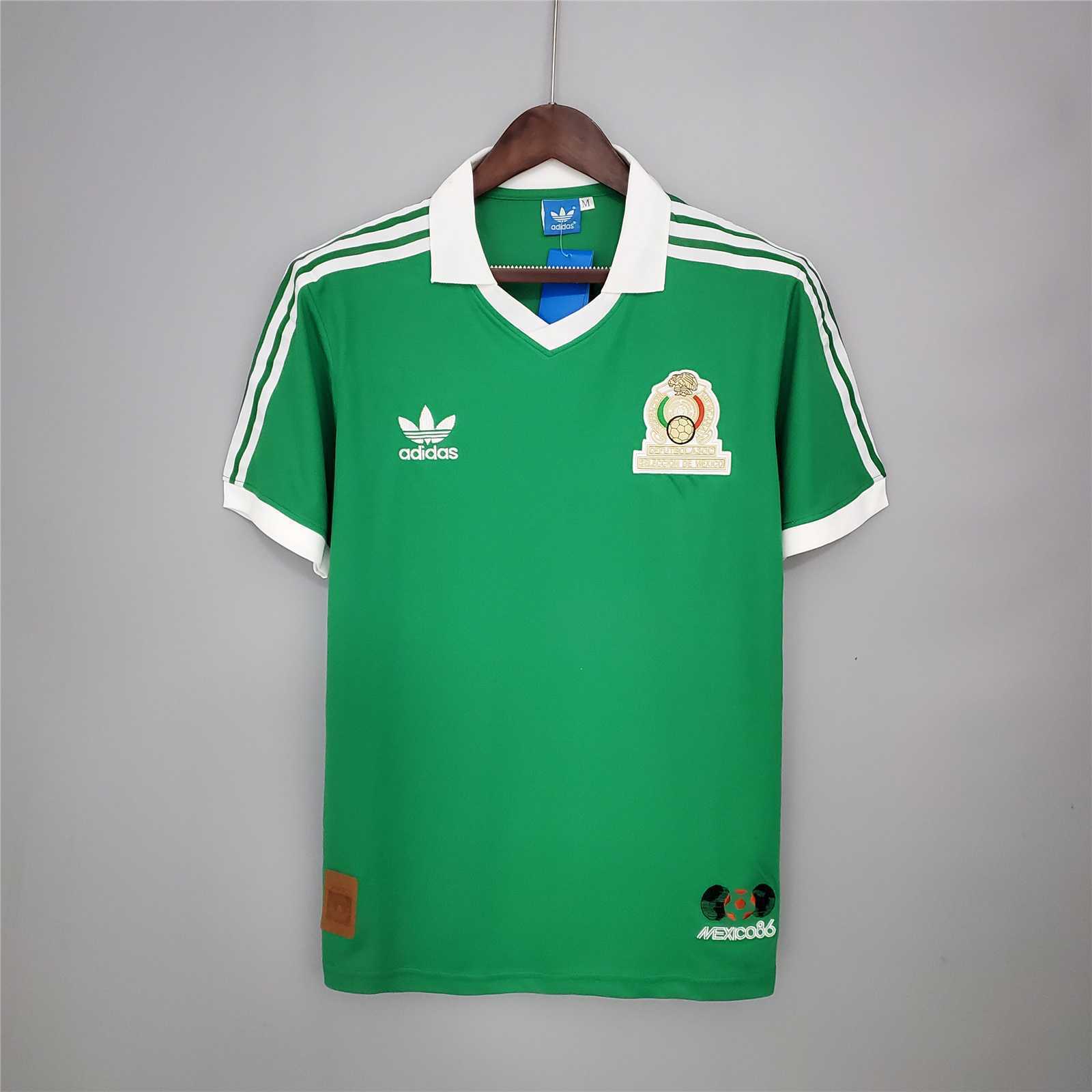 1986 Mexico Home Retro Jersey
