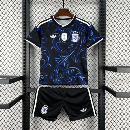 2026 World Cup Argentina Away Kids Jersey