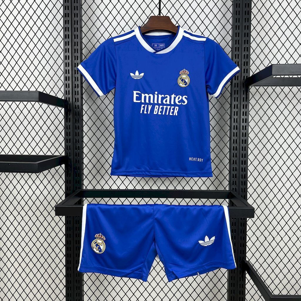25-26 Real Madrid Third Kids Jersey