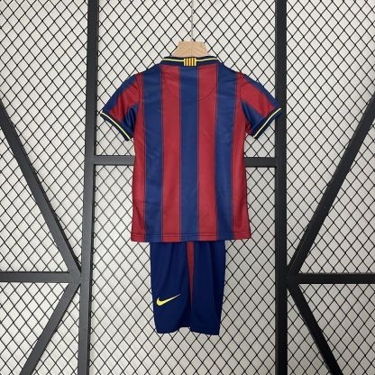 2009-10 Barcelona Home Retro Kids Jersey