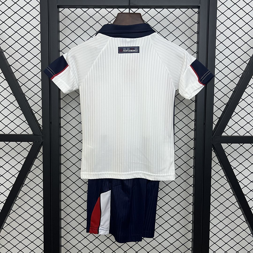 1998 England Home Retro Kids Jersey
