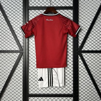 25-26 Manchester United Home Kids Jersey