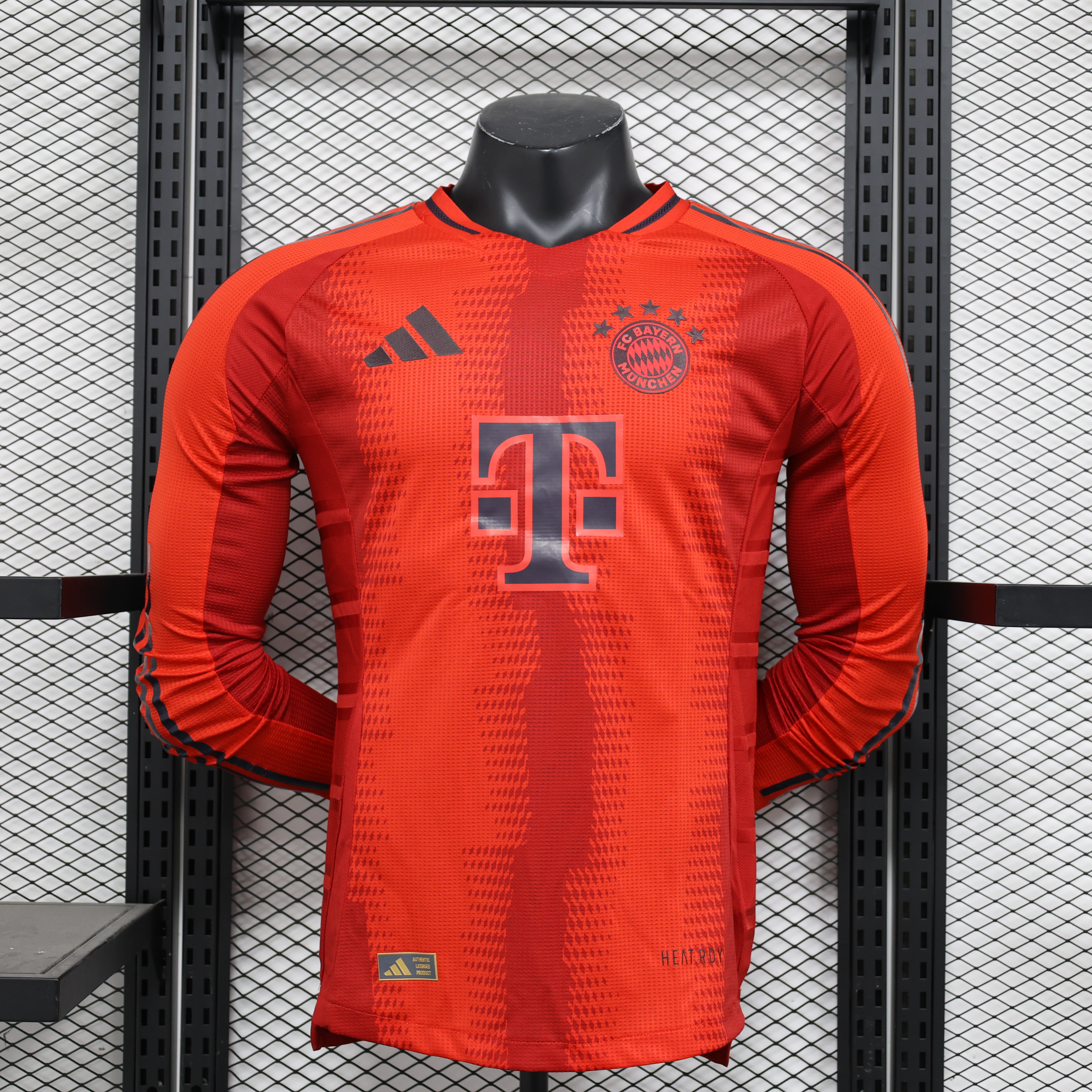24-25 Bayern Munich Home Long Sleeve Player Version