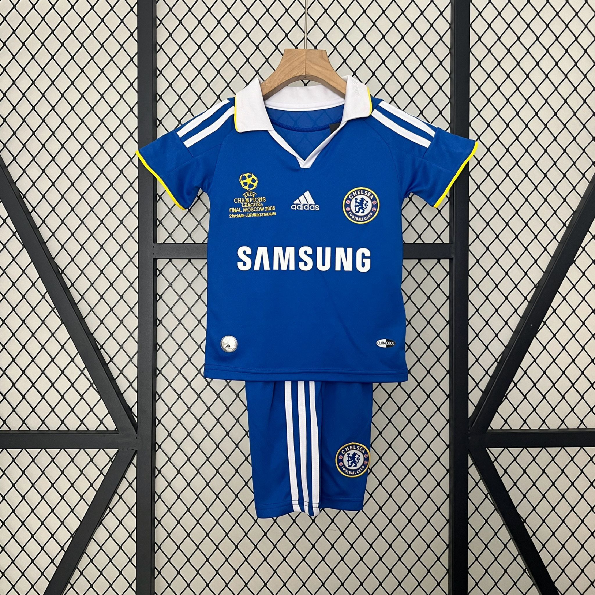 08-09 Chelsea Home Retro Kids Jersey