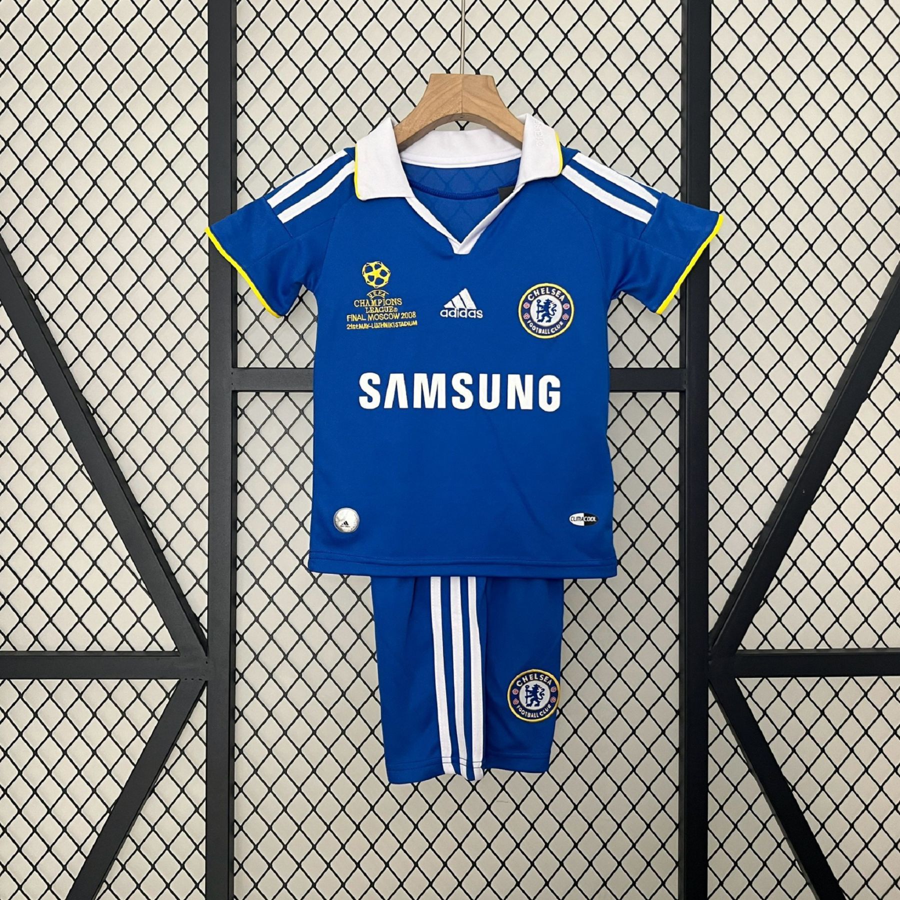 08-09 Chelsea Home Retro Kids Jersey