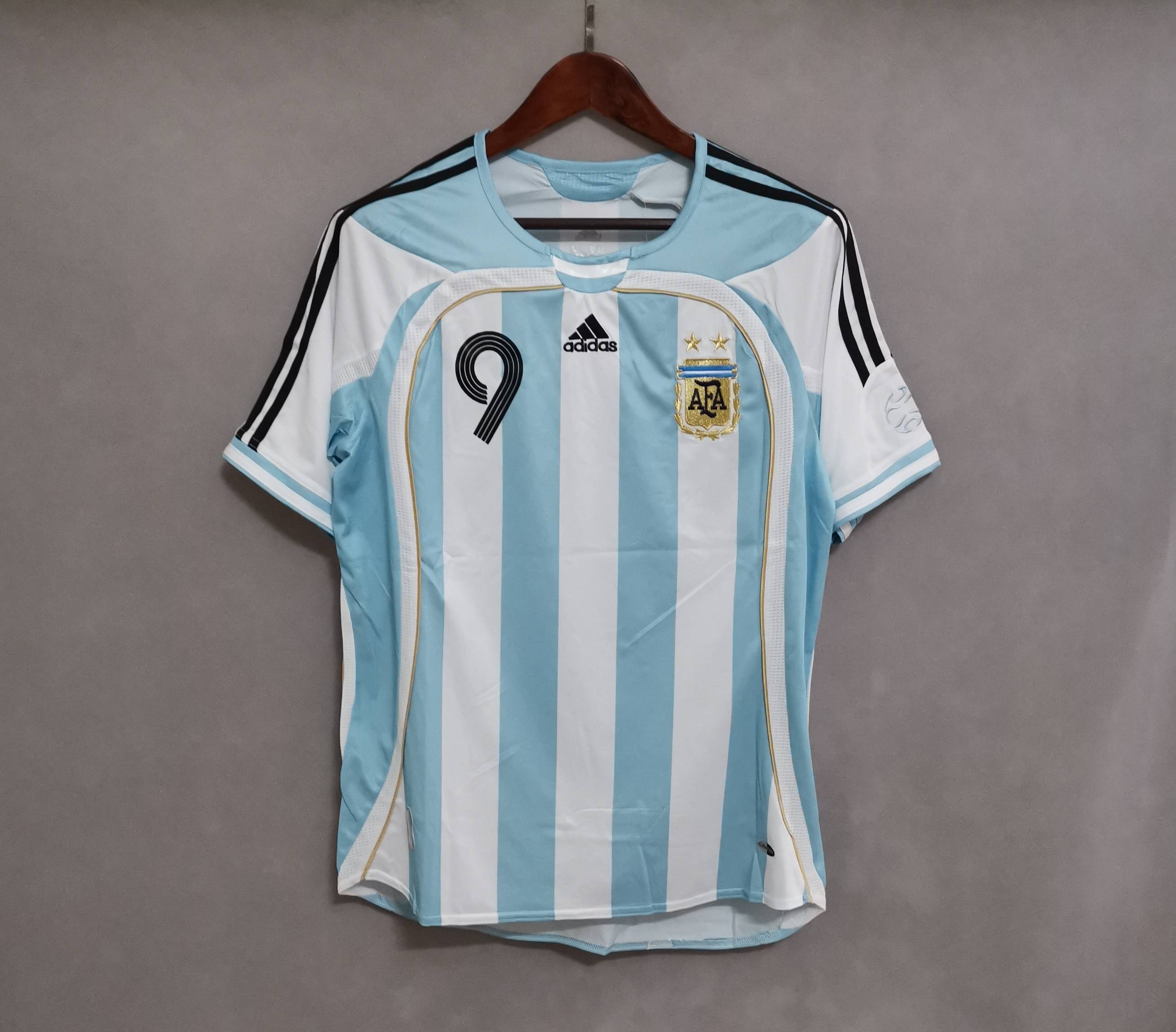2006 Argentina World Cup Home Retro Jersey