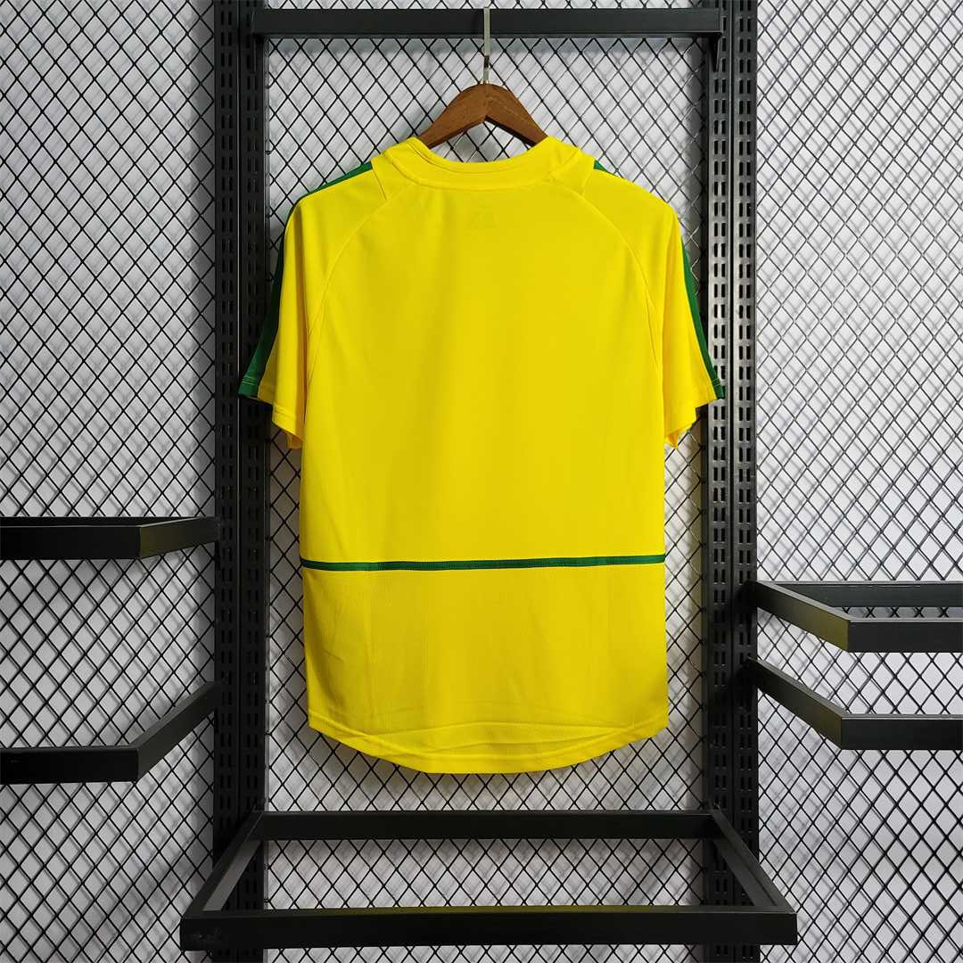2002 Brazil Home Retro Jersey