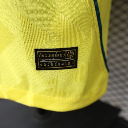 2026 World Cup Brazil Home Long Sleeve Jersey