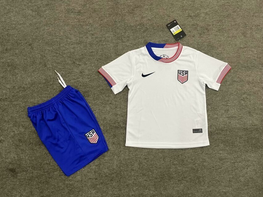 25-26 USA Home Kids Jersey