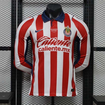 2026-27 Chivas Home Long Sleeve Jersey