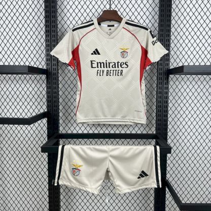 25-26 Benfica Away Kids Jersey