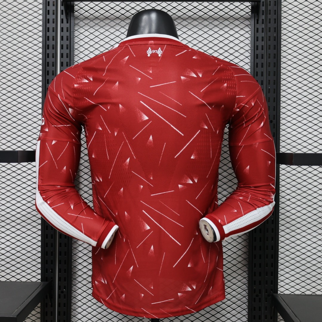 2026-27 Liverpool Home Long Sleeve Jersey