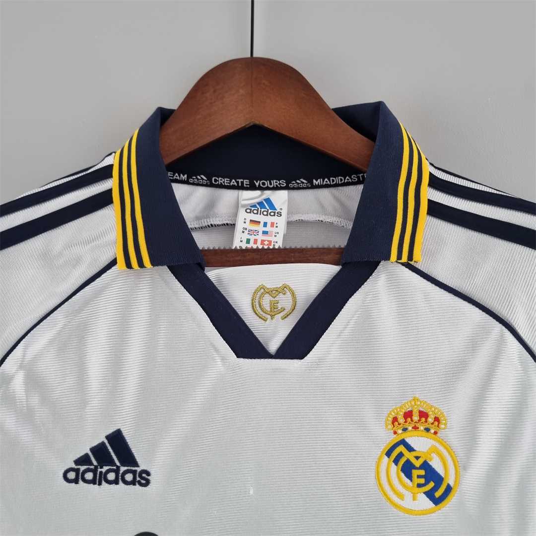 98-99 Retro Real Madrid Home Jersey