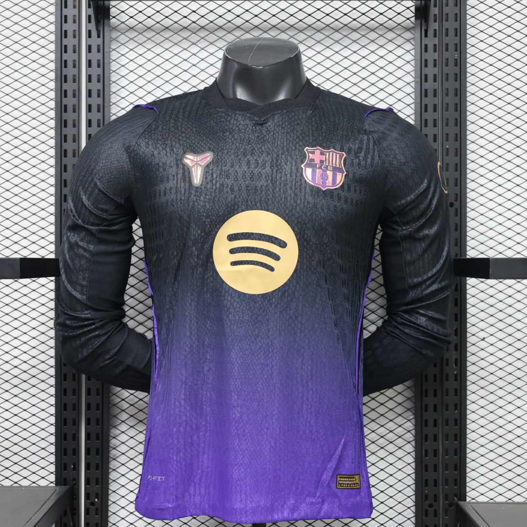 2026-27 Barcelona Away Long Sleeve Jersey