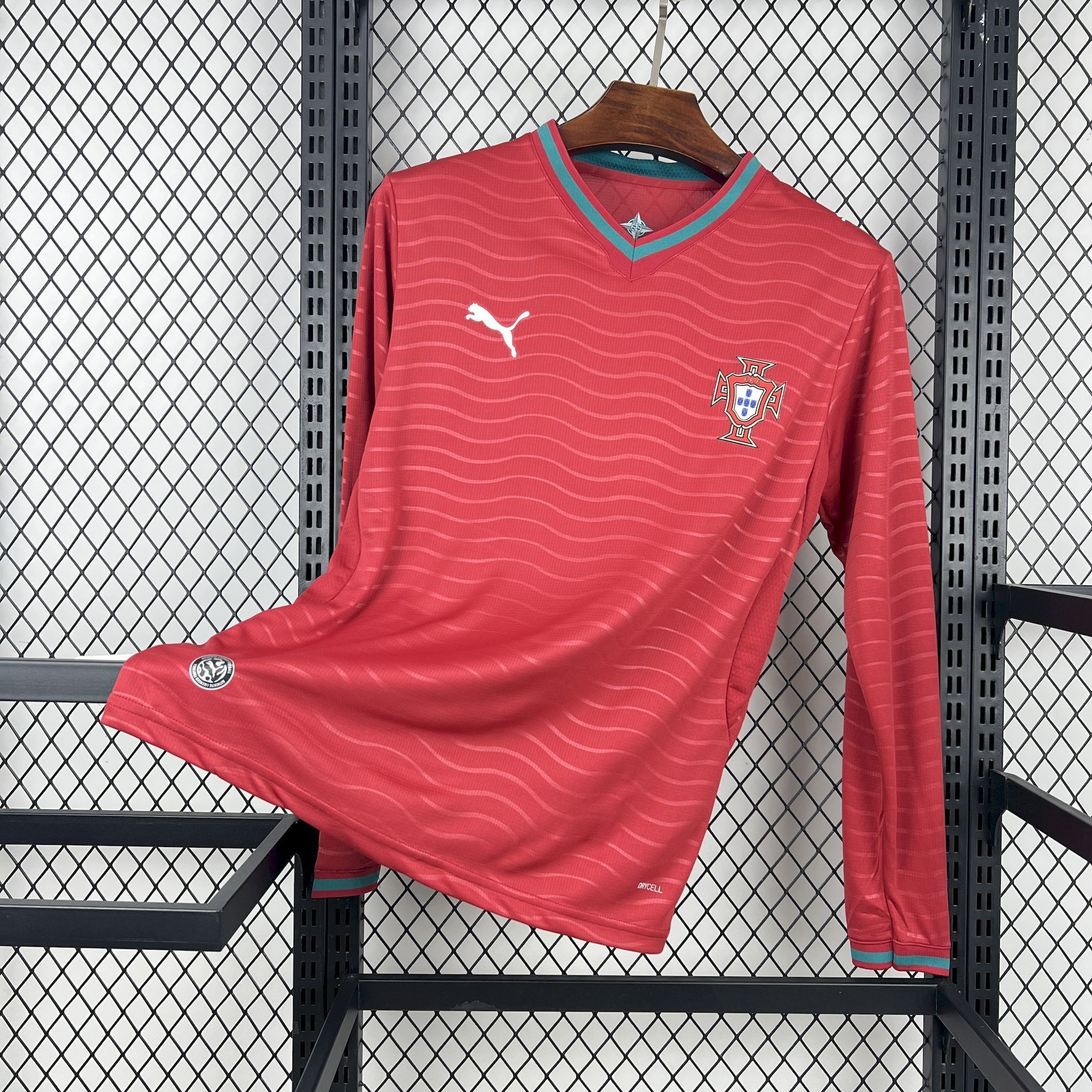 2026 World Cup Portugal Home Long Sleeve Jersey
