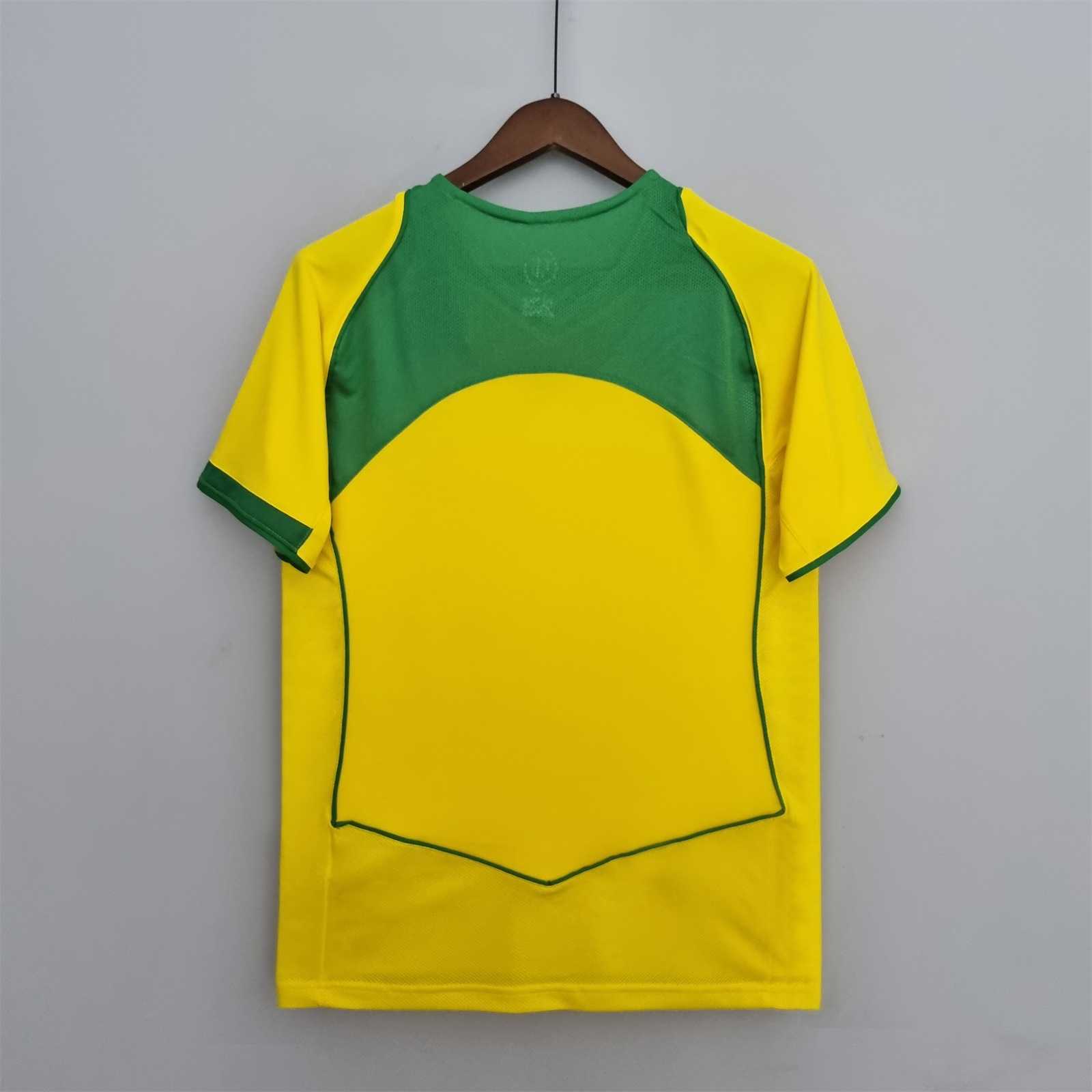 04/06 Brazil Home Retro Jersey