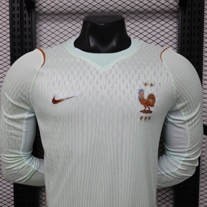 2026 World Cup France Away Long Sleeve Jersey