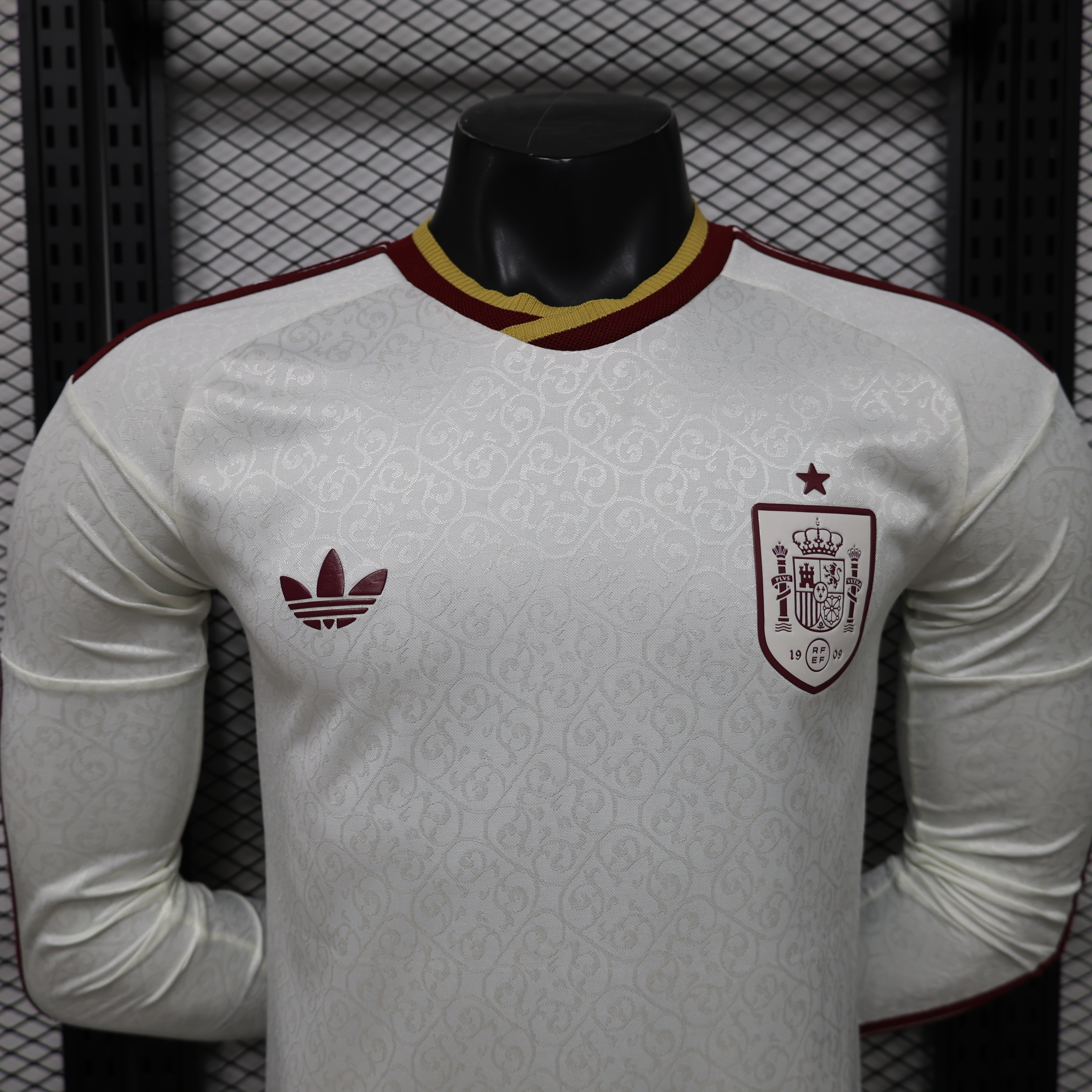 2026 World Cup Spain Away Long Sleeve Jersey