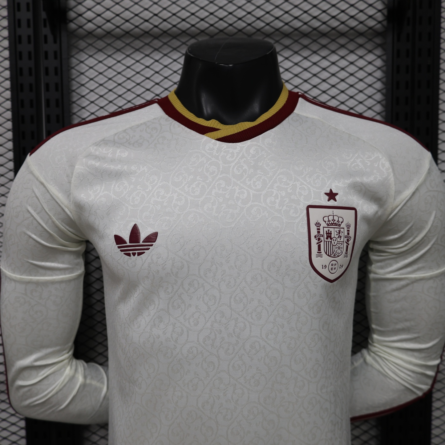2026 World Cup Spain Away Long Sleeve Jersey