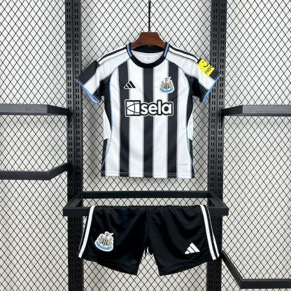25-26 Newcastle United Home Kids Jersey