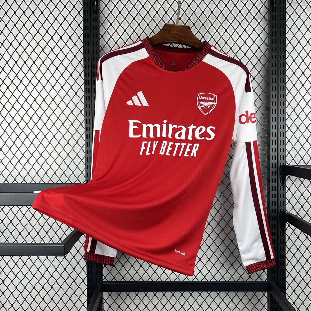 2026-27 Arsenal Home Long Sleeve Jersey