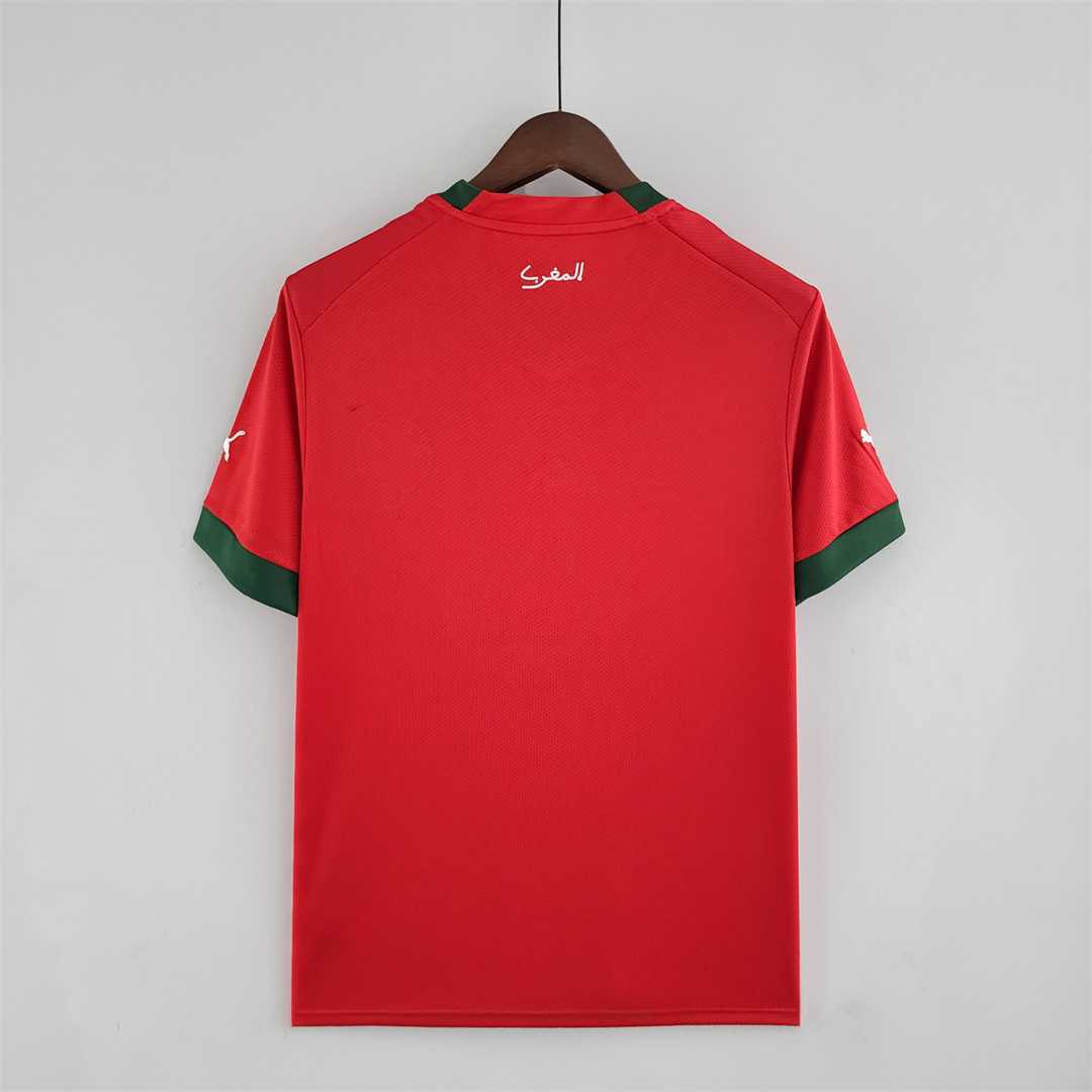 Morocco Home 22/23 Jersey Fan