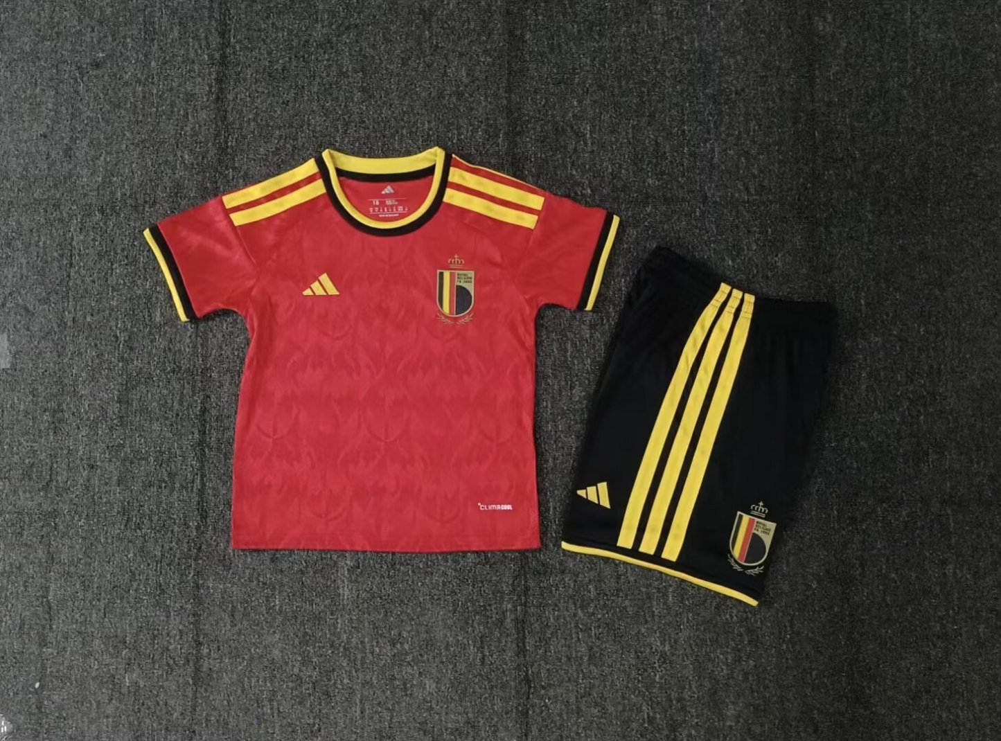 2026 World Cup Belgium Home Kids Jersey