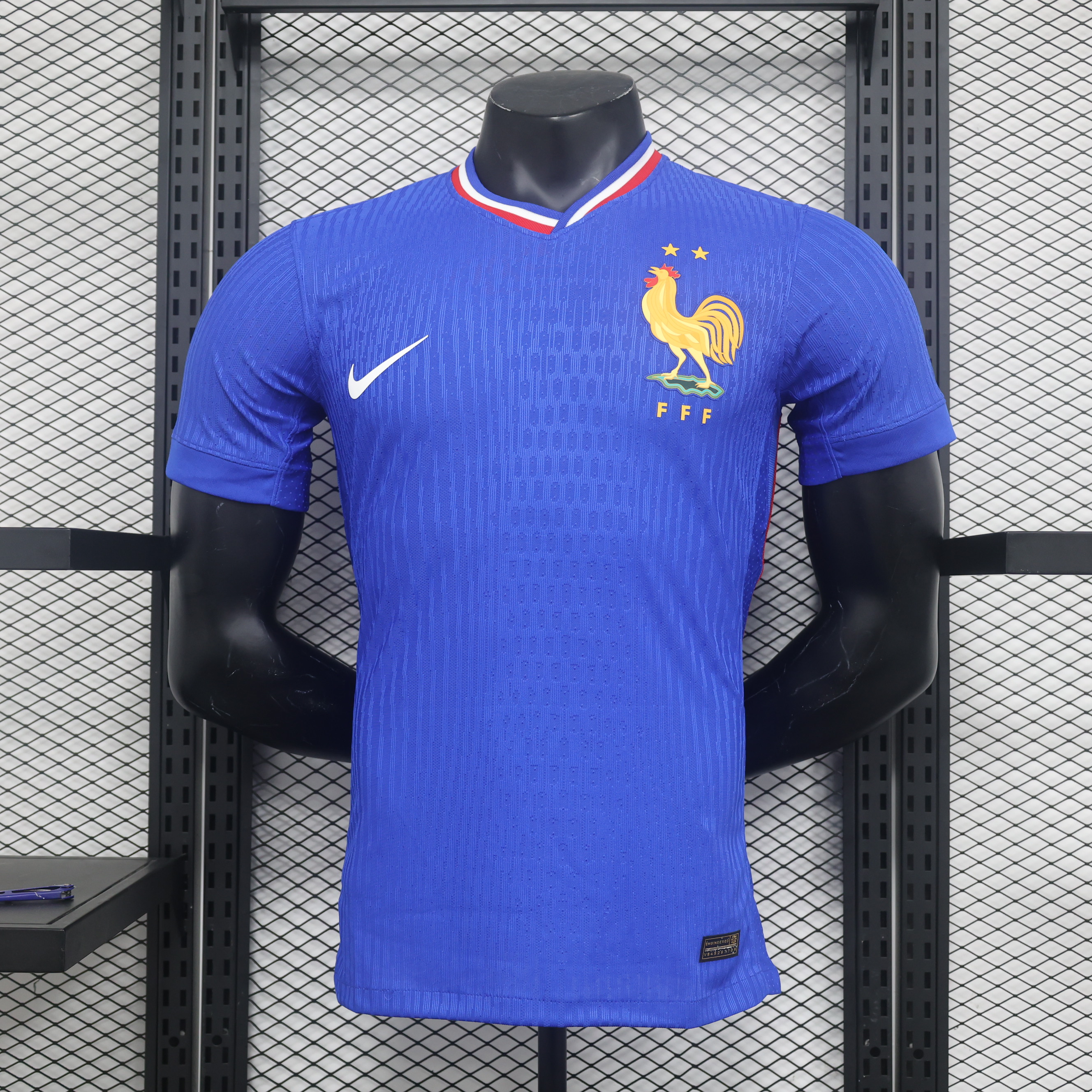 France 2024 Euro Home Player And Fan Version Man Jersey