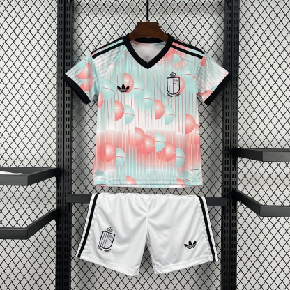 2026 World Cup Belgium Away Kids Jersey