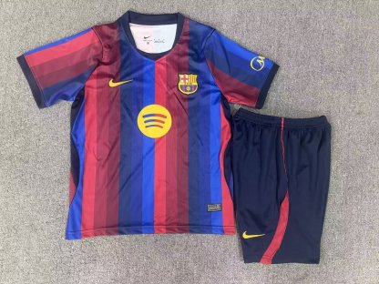 2026-27 Barcelona Home Kids Jersey