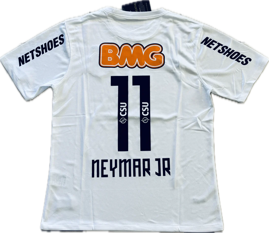 Neymar Jr 11 Santos Home 12/13 Retro Jersey In stock