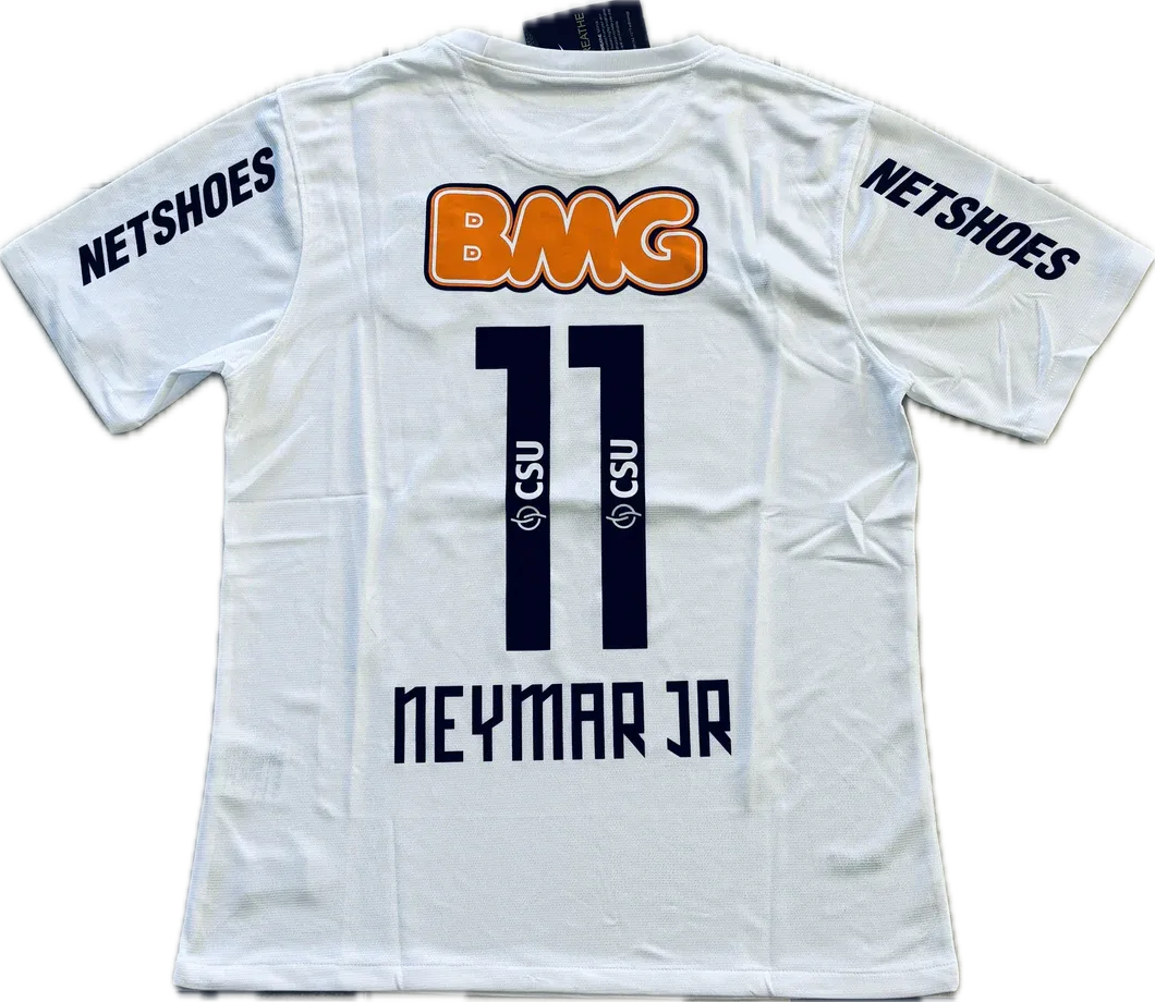 Neymar Jr 11 Santos Home 12/13 Retro Jersey In stock