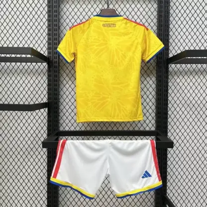2026 World Cup Colombia Home Kids Jersey