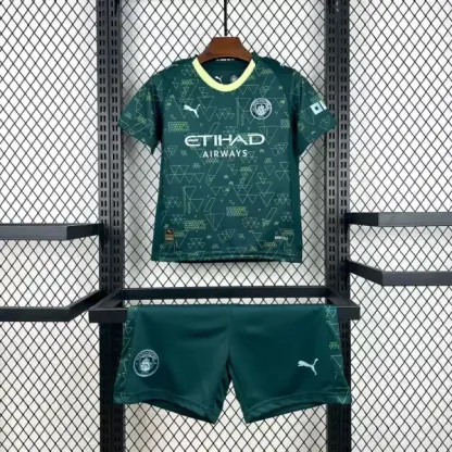 2025-26 Manchester City Fourth Kids Jersey
