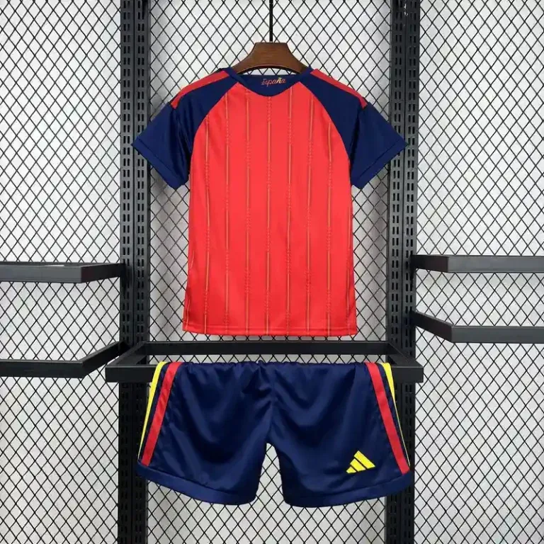 2026 World Cup Spain Home Kids Jersey