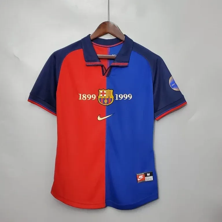1999-00 Barcelona Home Jersey