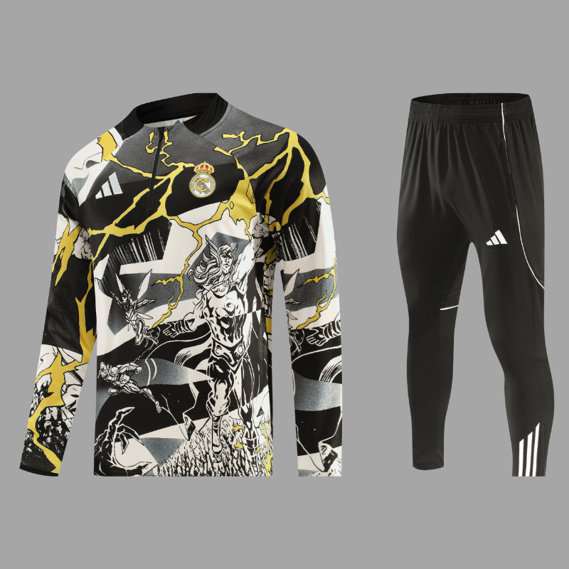 2025-26 Real Madrid X Marvel Training Set