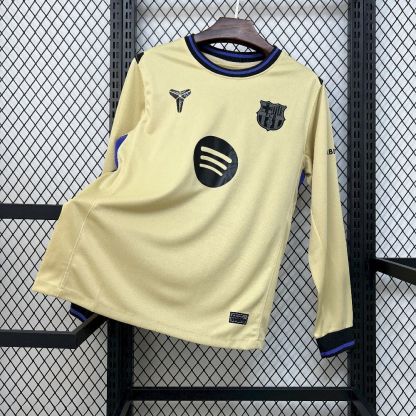 2025-26 Barcelona Away Long Sleeve Jersey