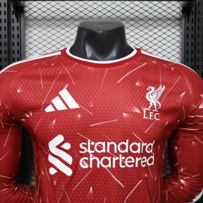 2026-27 Liverpool Home Long Sleeve Jersey