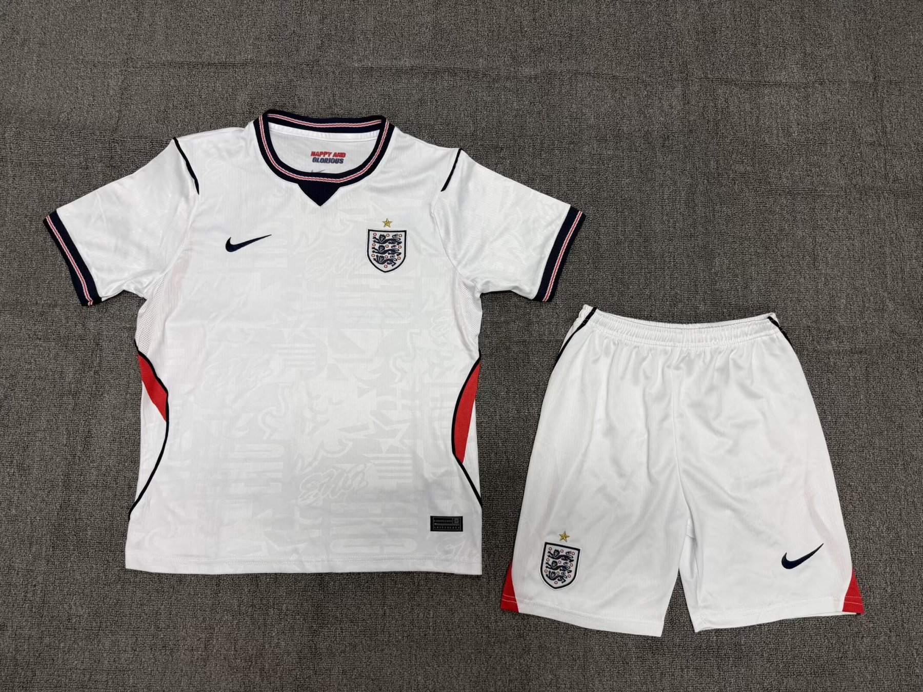 2026 World Cup England Home Kids Jersey