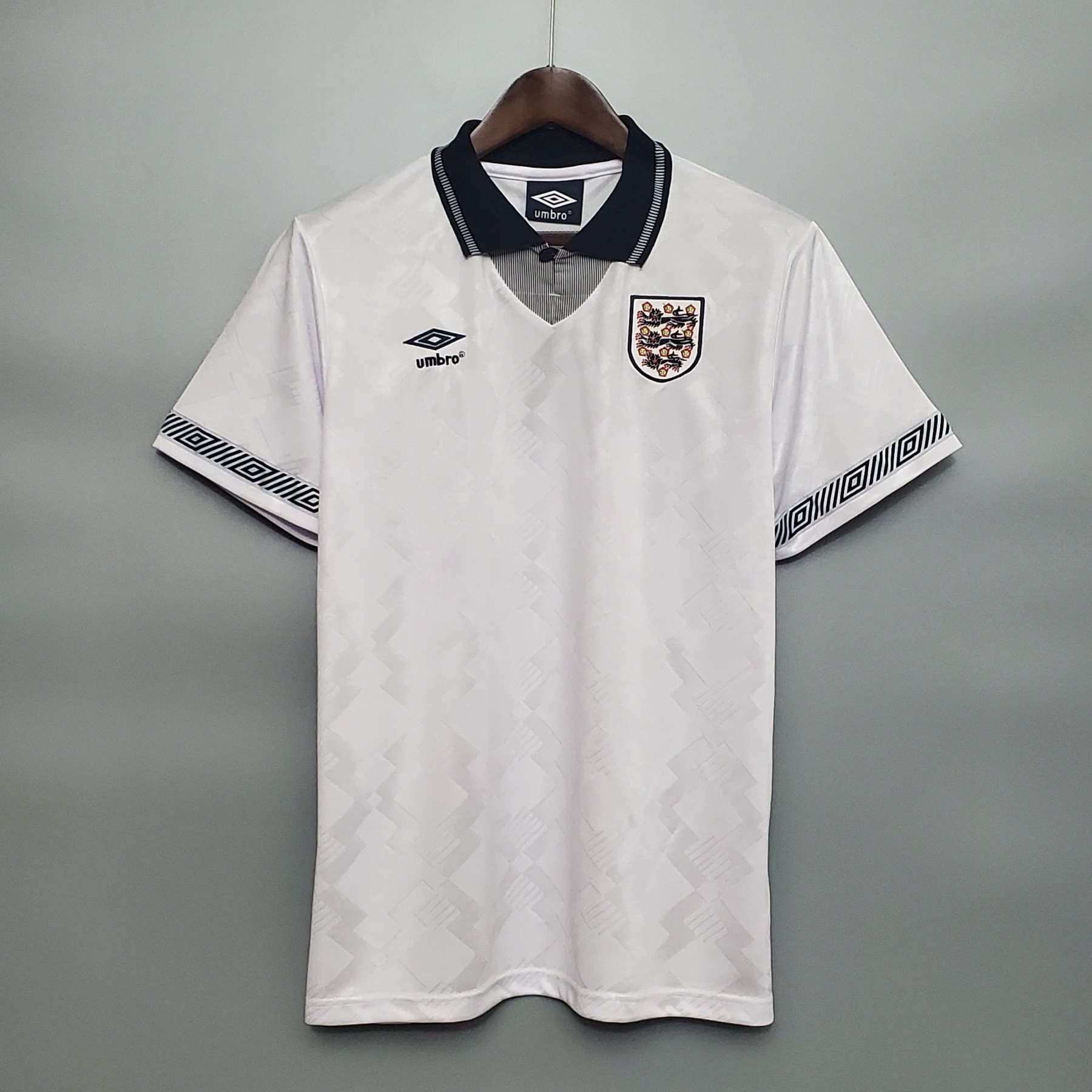 90/91 England Home Retro Jersey