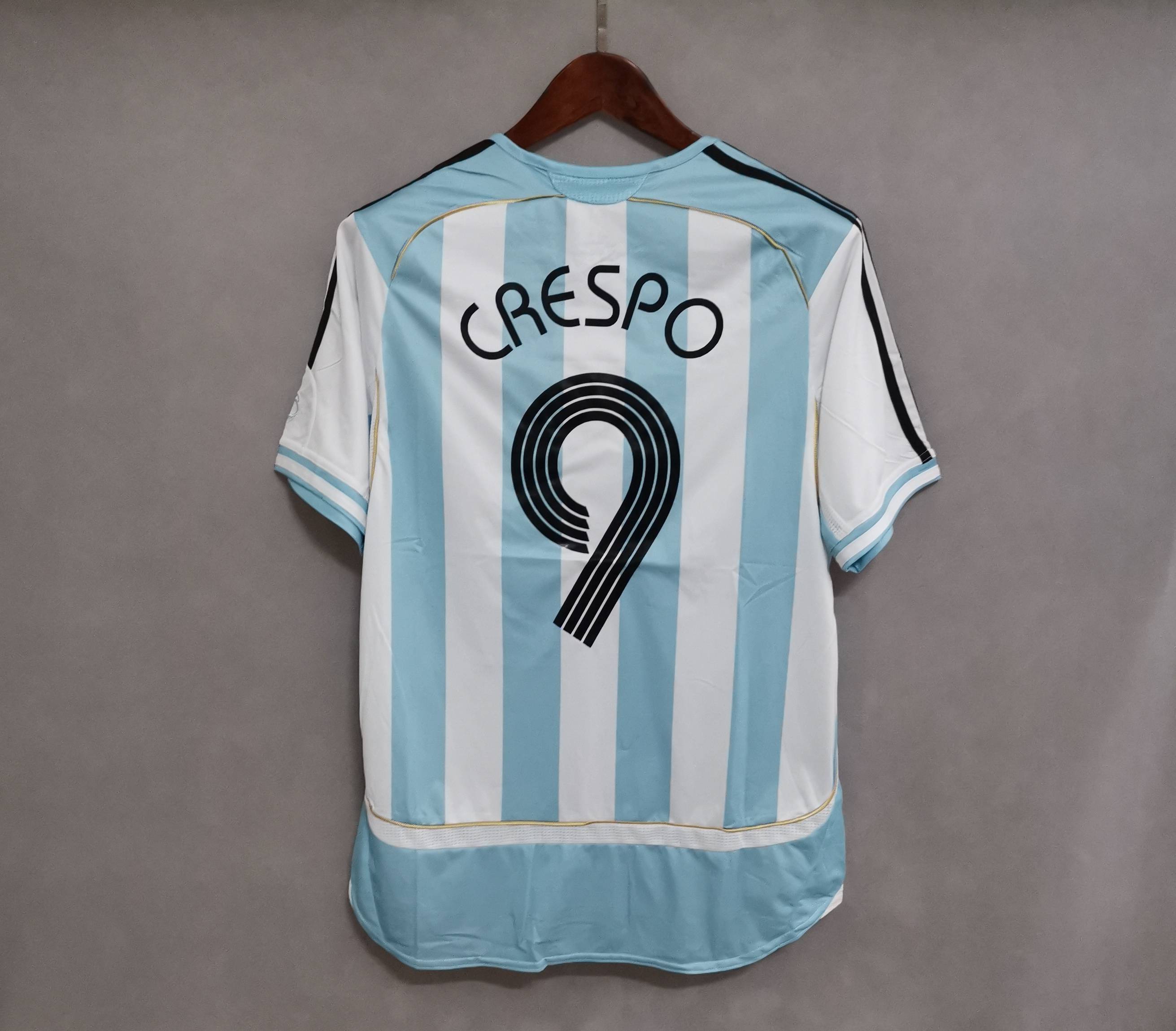 2006 Argentina World Cup Home Retro Jersey