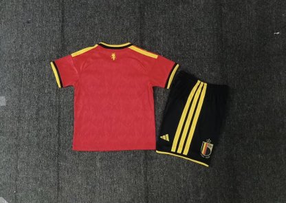 2026 World Cup Belgium Home Kids Jersey