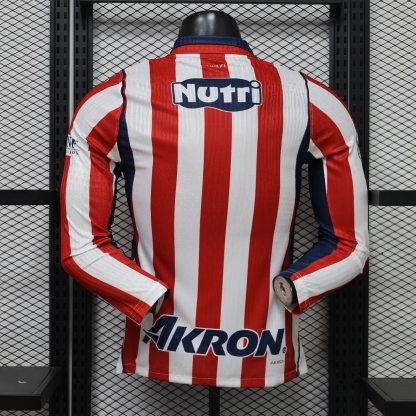 2026-27 Chivas Home Long Sleeve Jersey