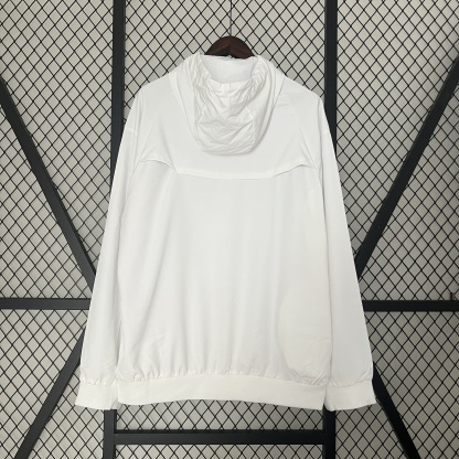 Brazil White Windbreaker